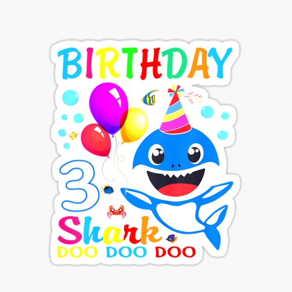 3rd sharky birthday for Hungry Shark!