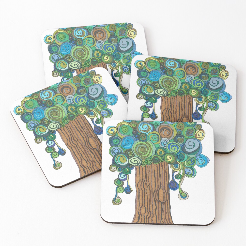 Item preview, Coasters (Set of 4) designed and sold by HelloSoul.