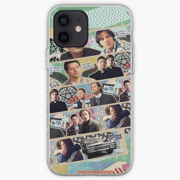 Supernatural Washi Tape iPhone Soft Case