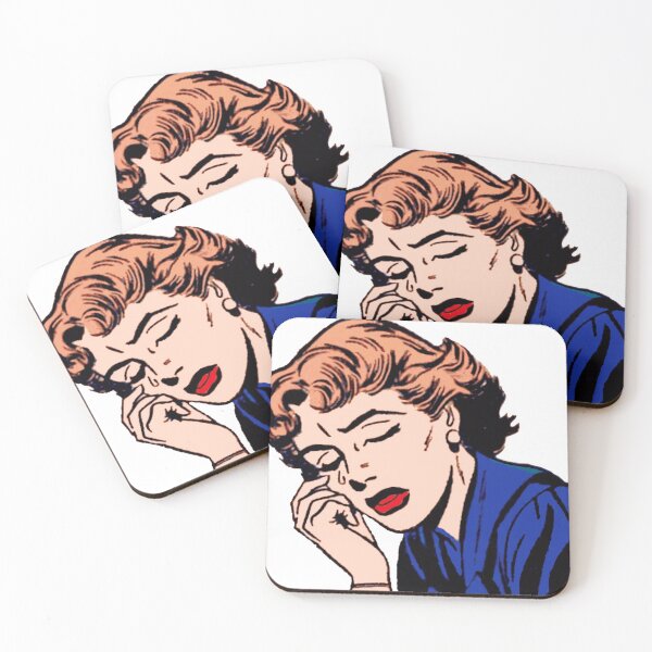 Item preview, Crying Comic Girl designed and sold by brushandframes.