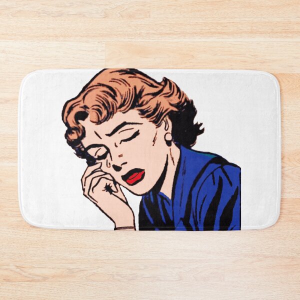 Item preview, Crying Comic Girl designed and sold by brushandframes.