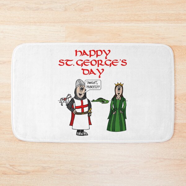 Item preview, St George's Day England Dragon Princess English Funny designed and sold by doodlerob.