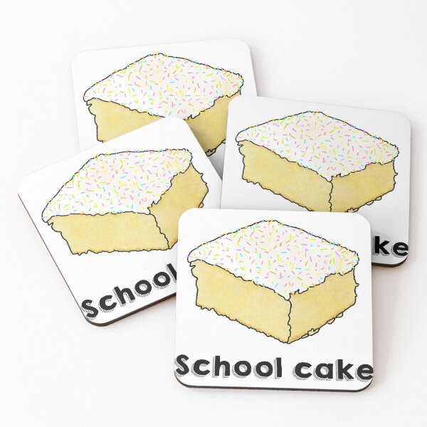 Item preview, School Cake | School Dinners | Funny Education Classroom Memories  designed and sold by theBlueKazoo.