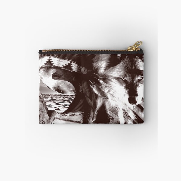 Item preview, Native wolf designed and sold by Kiki Collagist.