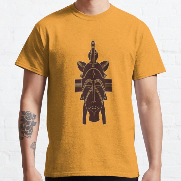 Djimini Mask brown - Ivory Coast Classic T-Shirt