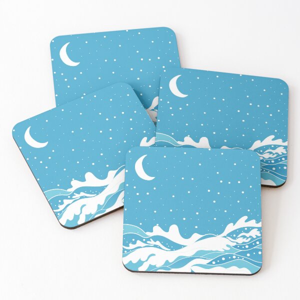 Item preview, Moonlight waves designed and sold by Catherine  Milchard.