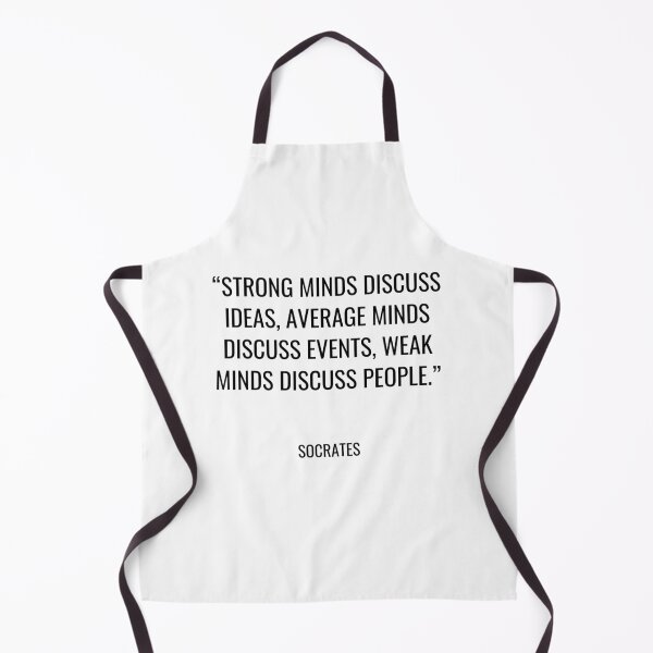 Item preview, Socrates - Strong minds discuss ideas, average minds discuss events, weak minds discuss people. designed and sold by SocraticQuotes.