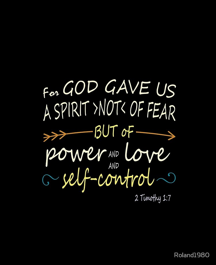 the power of fear in the bible