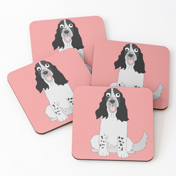 Item preview, Black Springer Spaniel designed and sold by CaitlinsPetDrawings.