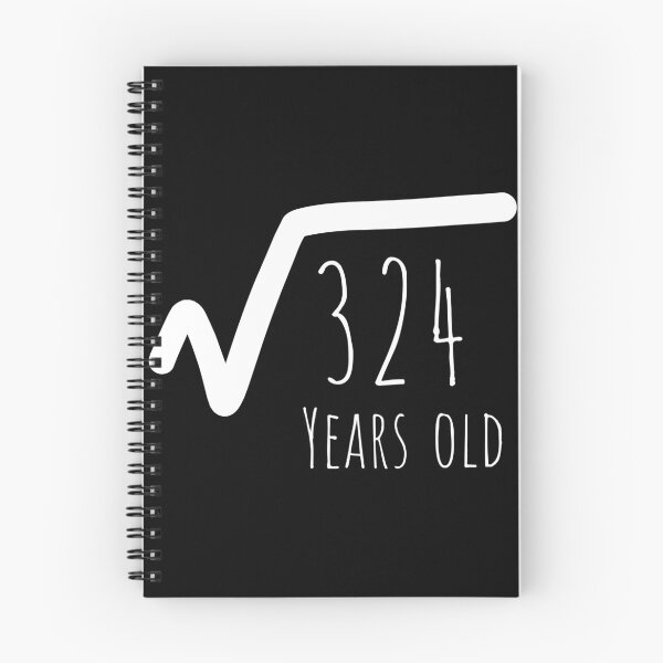 Item preview, 18th birthday square root 324 designed and sold by Oreo2020 Creations.