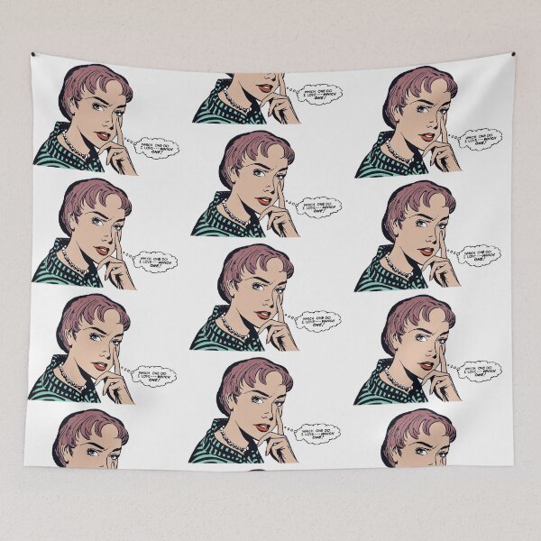 Item preview, Comic Girl's Dilemma designed and sold by brushandframes.