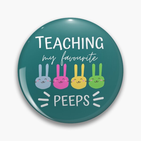 Item preview, Teaching my favorite peeps shirt Teacher Shirt Easter Teacher Shirt designed and sold by nuengdinho.
