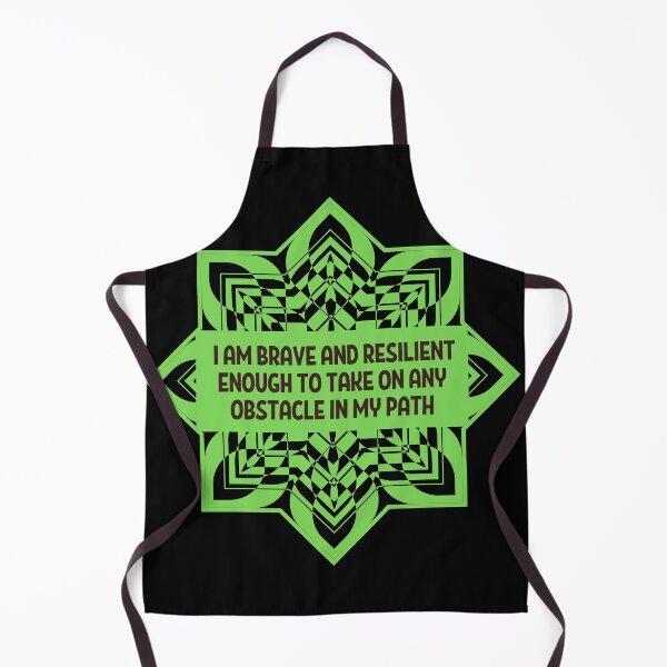 Item preview, I am brave and resilient enough ...Mandala positive affirmations designed and sold by dreamofdenim.