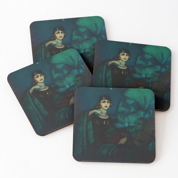 Item preview, Pola Negri and Rudolph Valentino by Federico Beltran Masses designed and sold by IndieArtDream.