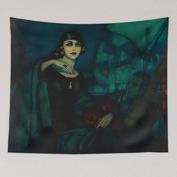 Item preview, Pola Negri and Rudolph Valentino by Federico Beltran Masses designed and sold by IndieArtDream.
