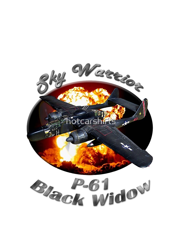 P-61 Black Widow Sky Warrior by hotcarshirts