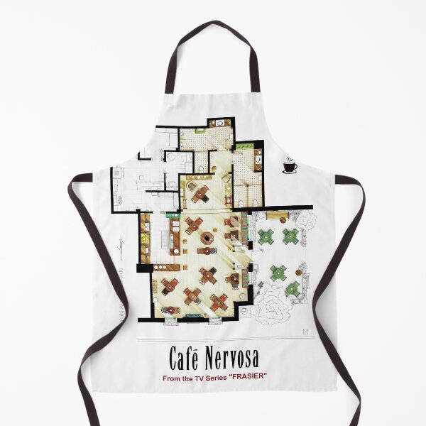 Item preview, Floorplan of CAFE NERVOSA from FRASIER designed and sold by TV Floorplans & More.