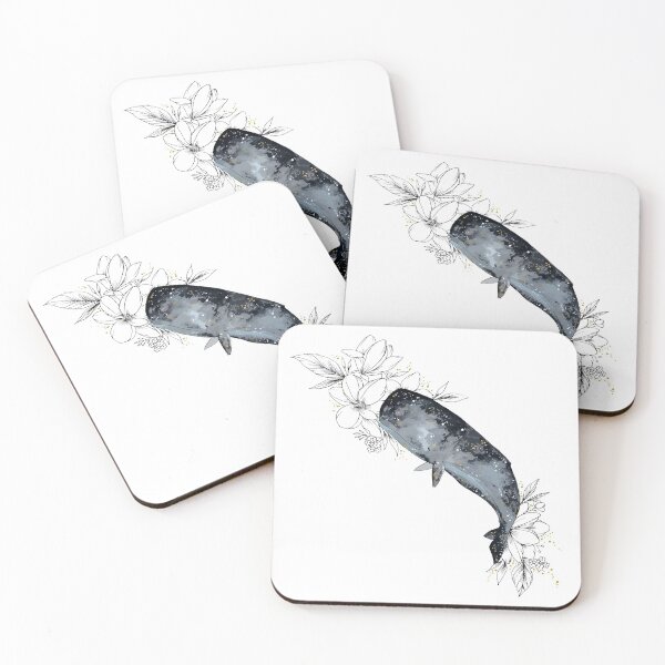 Item preview, Whale with Flowers | Sperm Whale and Flowers designed and sold by EPOOCH.