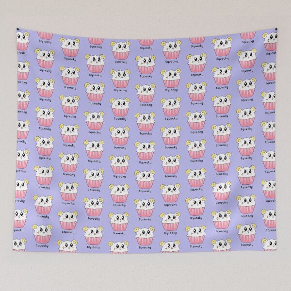 Item preview, Cupcake Cartoon Character - Squeaky designed and sold by STUDIO-72.