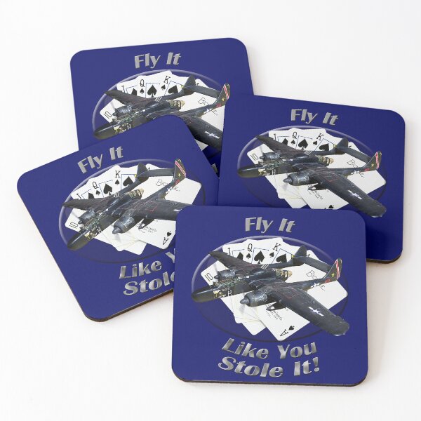 Item preview, P-61 Black Widow Fly It Like You Stole It designed and sold by hotcarshirts.