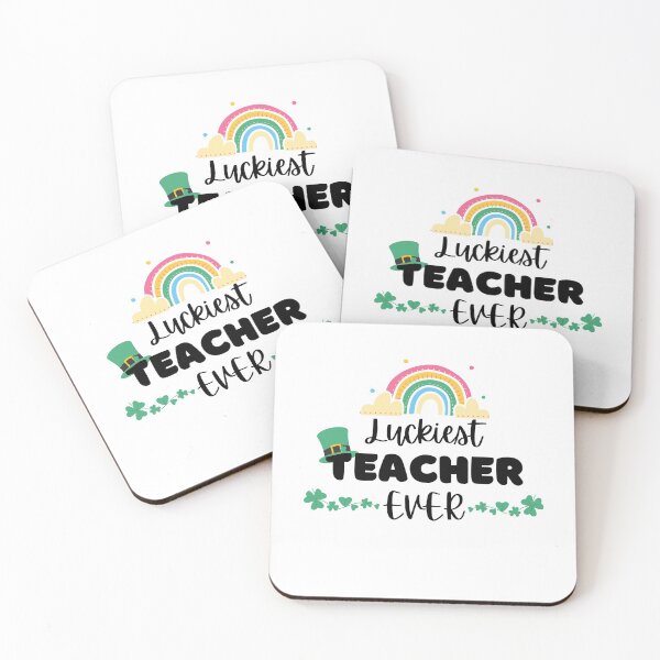 Item preview, Luckiest Teacher Ever designed and sold by momsnpops.
