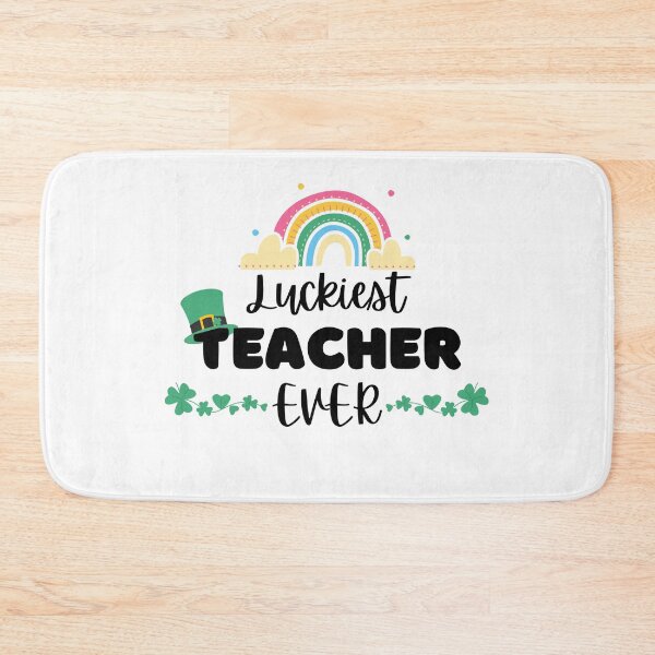 Item preview, Luckiest Teacher Ever designed and sold by momsnpops.