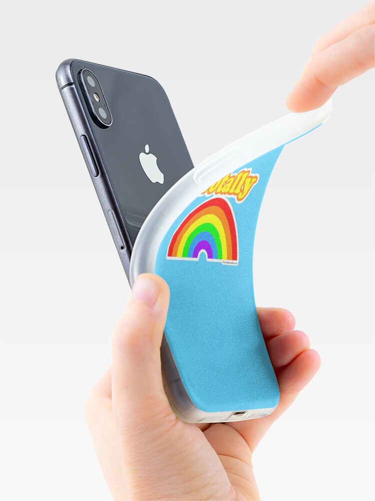 Alternate view of Totally Rainbow Logo iPhone Case & Cover