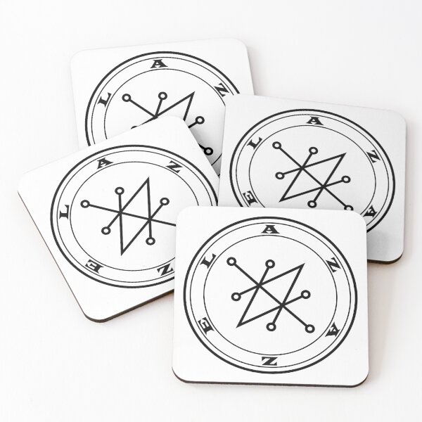 Item preview, Azazel demon black Sigil occult Magick Seal designed and sold by InfernalDesignZ.