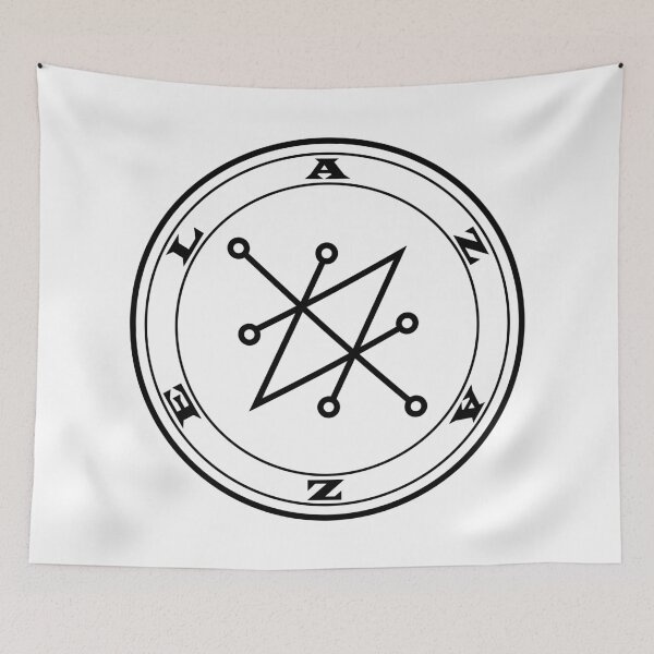 Item preview, Azazel demon black Sigil occult Magick Seal designed and sold by InfernalDesignZ.