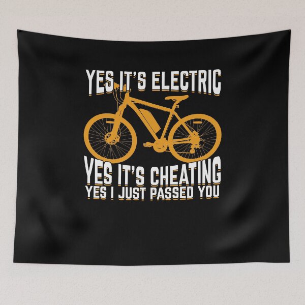Item preview, Electric Mountainbike E-Bike Bicycle Cyclist Gift designed and sold by Marcid95.