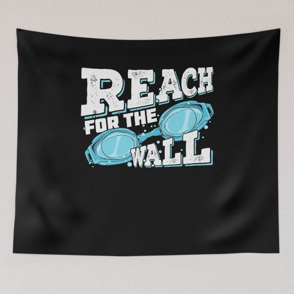 Item preview, Reach For The Wall Swimming Swimmer Gift designed and sold by Marcid95.