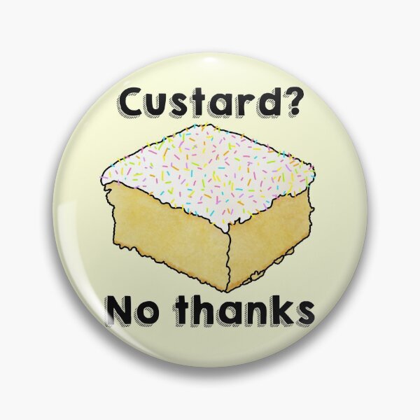 Item preview, School Cake | Custard No Thanks | School Dinners | Funny Education  designed and sold by theBlueKazoo.