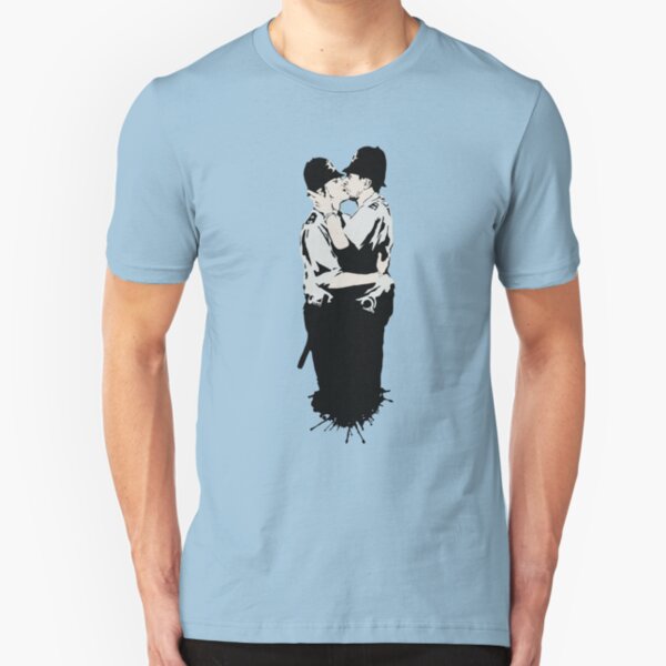 Kissing Coppers Slim Fit T-Shirt