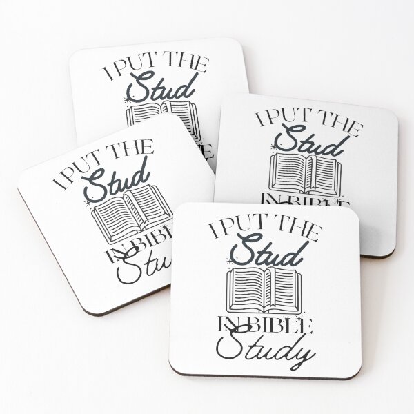 Item preview, I Put The Stud in Bible Study Book Design designed and sold by SweetAndSpice.