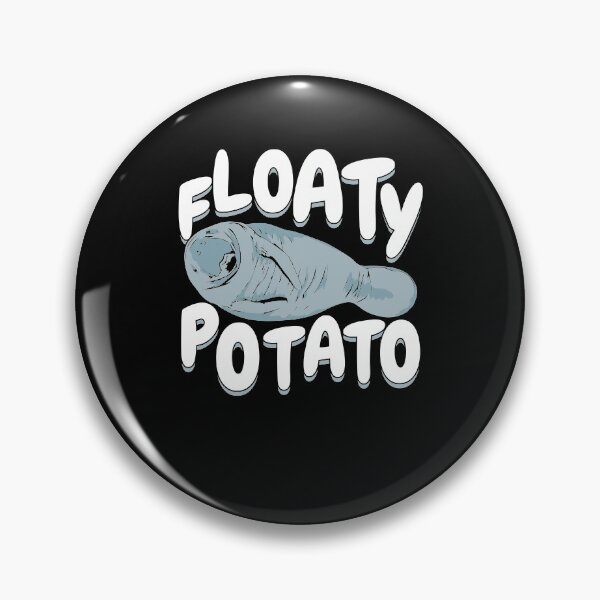 Item preview, Floaty Potato Manatee Animal Lover Gift designed and sold by Marcid95.