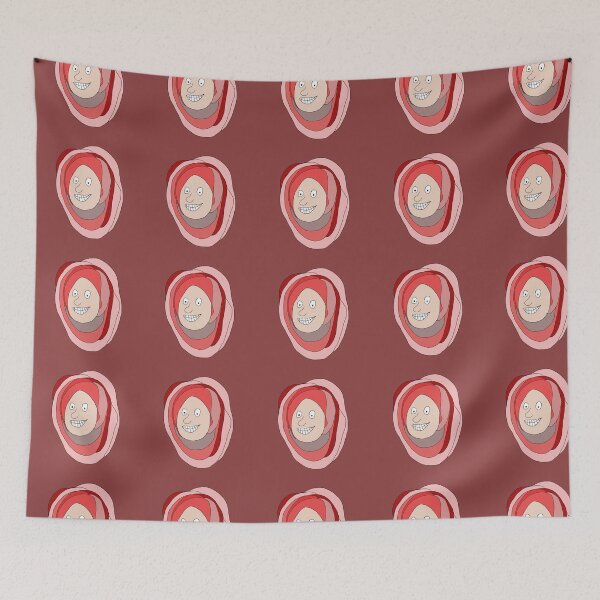 Item preview, Chica divertida con tocado rojo designed and sold by SaraCeline.