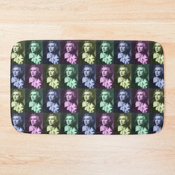 Item preview, Friedrich Schiller in muted Pop Art style designed and sold by Pelikancrazy.