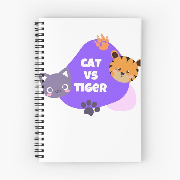 Item preview, Funny Cat VS Tiger design Gift this to your child designed and sold by micreations.