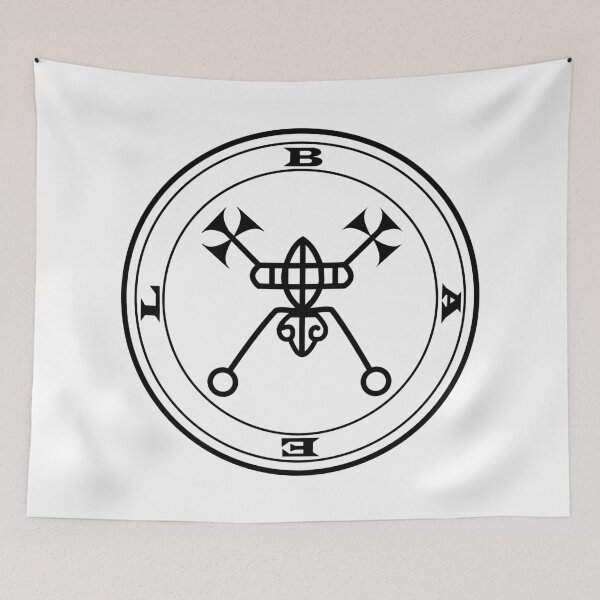 Item preview, Bael, Baal demon King black Sigil occult Magick Seal designed and sold by InfernalDesignZ.