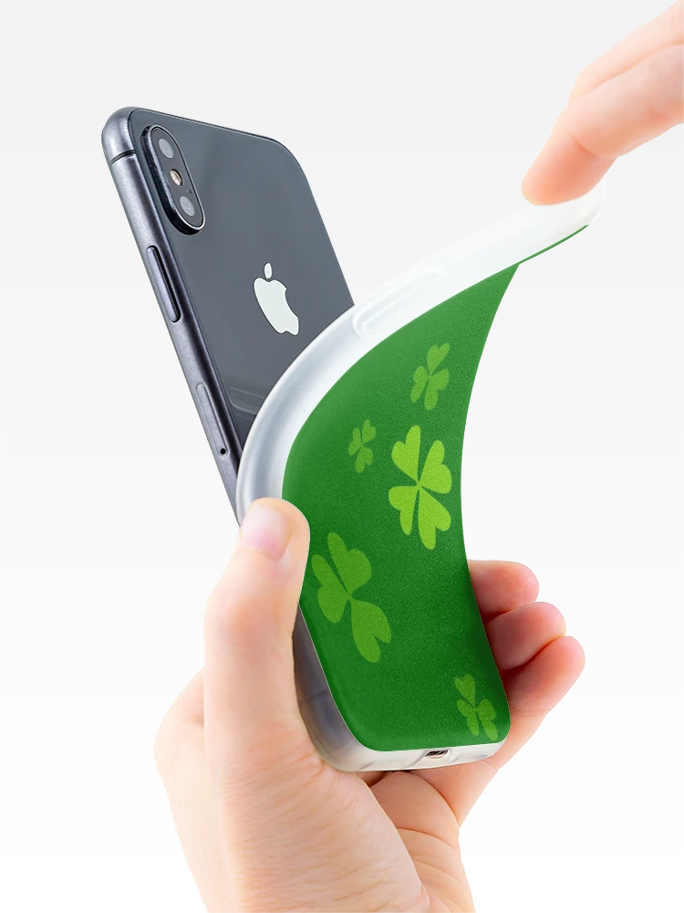 Thumbnail 4 of 5, iPhone Case, Shamrocks designed and sold by PatternDivision.