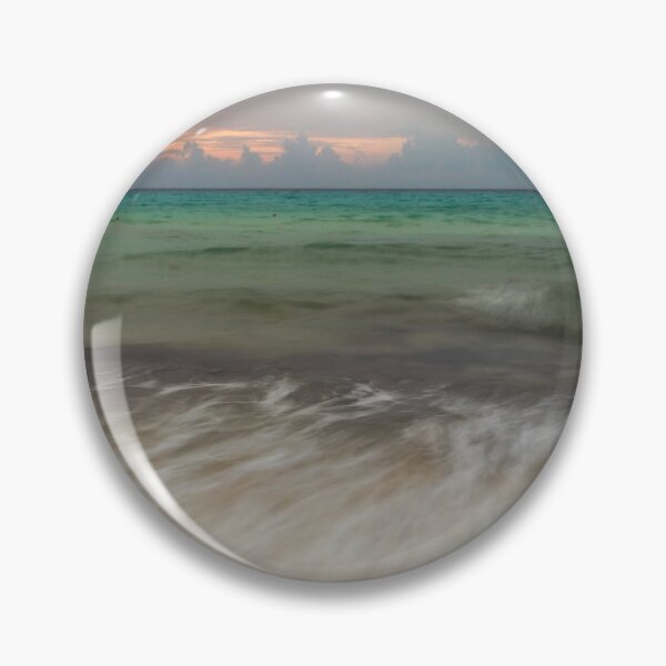 Item preview, Waves breaking on Mexican beach designed and sold by craig777red.