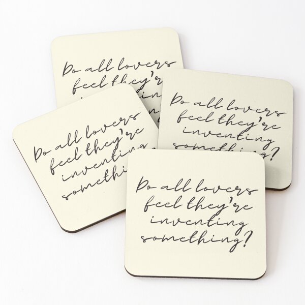 Item preview, Do all lovers feel they're inventing something? - Portrait of a Lady on Fire Quote designed and sold by forkmuddies.