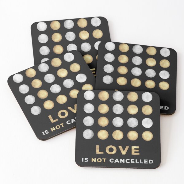 Item preview, Love is not cancelled designed and sold by AmbienceArt.