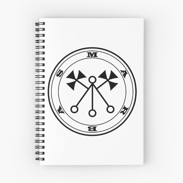 Item preview, President Marbas demon black Sigil occult Magick Seal designed and sold by InfernalDesignZ.
