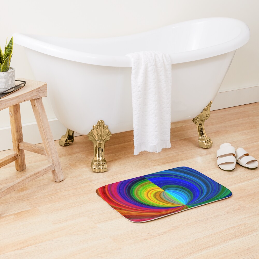 Item preview, Bath Mat designed and sold by rainbowarray.