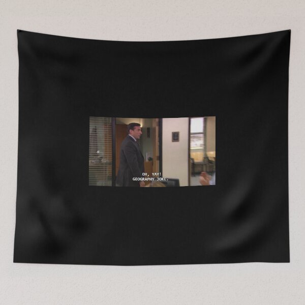 Item preview, the office - geography joke designed and sold by carterwood.