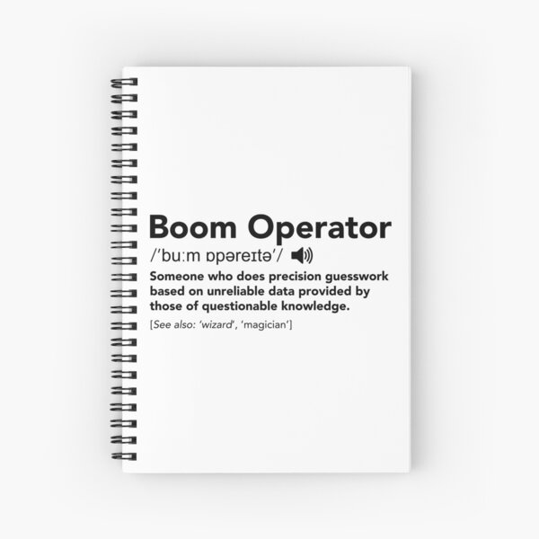 Item preview, Boom Operator Definition T Shirt designed and sold by JukeLox.