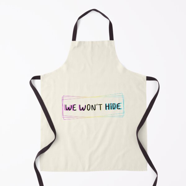 Item preview, "We Won't Hide" Pansexual Pride shirt  designed and sold by ForTheFrogWar.