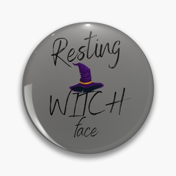 Item preview, Resting witch face designed and sold by shane62.