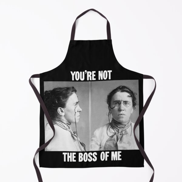 Item preview, Emma Goldman: You're Not the Boss of Me designed and sold by Good-Looking Corpse.